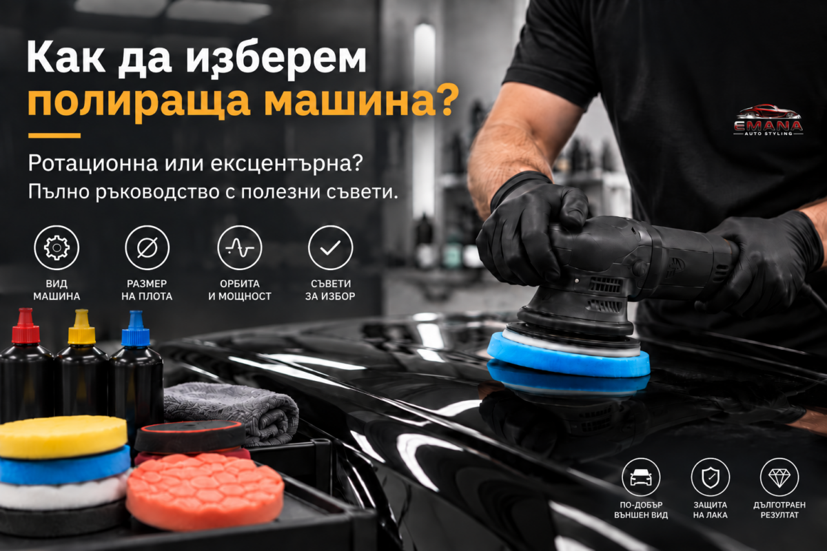 Как да изберем полираща машина